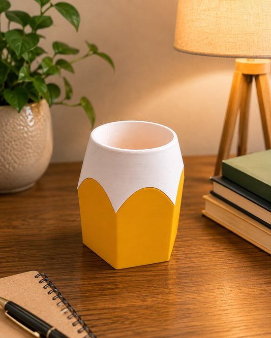 Geometric Pen, Pencil, Crayon Holder | 3D Printed Desk Organizer