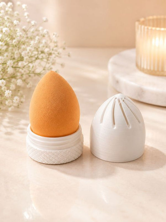 Ventilated Beauty Blender & Makeup Sponge Travel Case